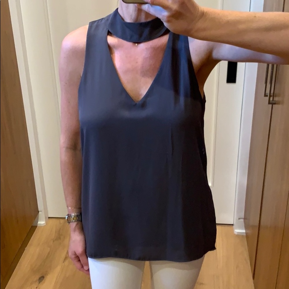 Veronica M Mock neck top